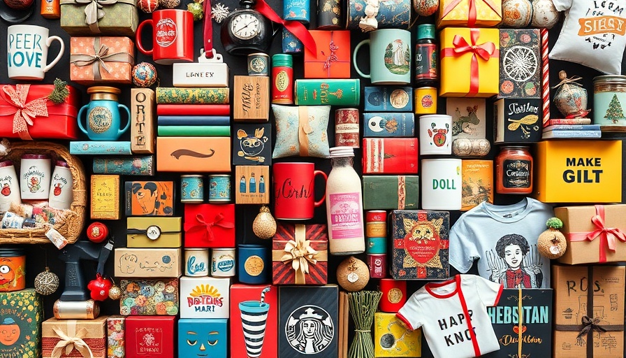 2024 Holiday Gift Guides: Unique gift collage featuring various items.