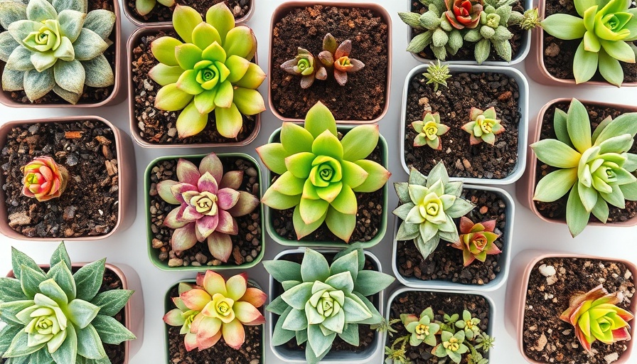 How to propagate succulents: stages and leaves in soil.