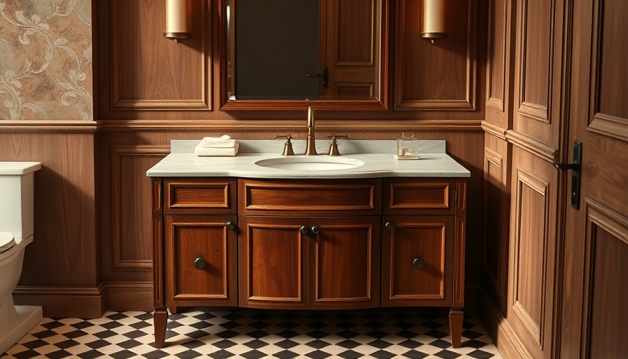 Elegant bathroom remodel with marble vanity top and brass fixtures.