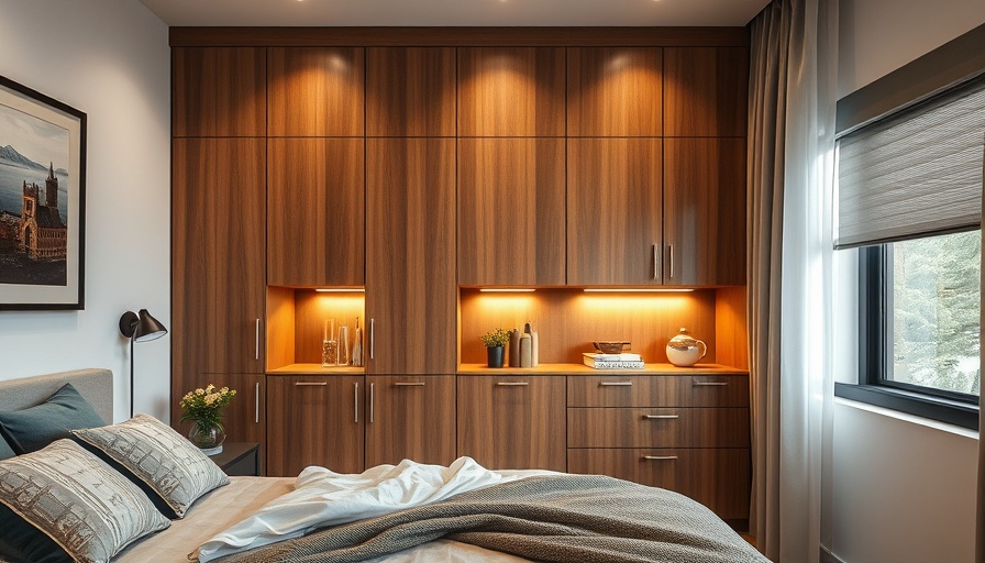 Modern wooden cupboard designs for small bedrooms with stylish decor.