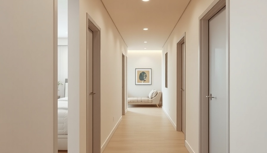 Modern home interior creating a cohesive home palette