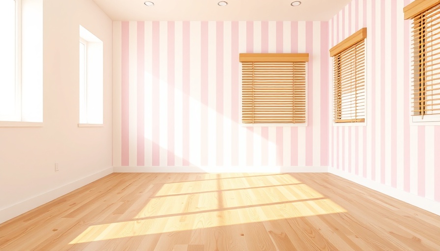 2025 home goals progress report room with new hardwood floor.