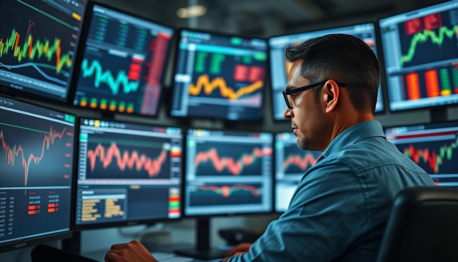 Trader analyzing financial data amid Remitly stock controversy.