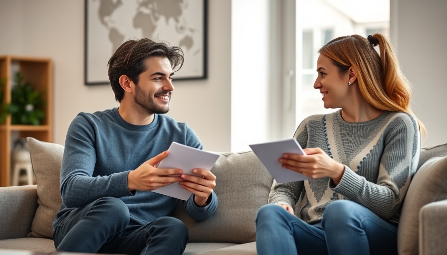 Gen Z discussing financial challenges at home.