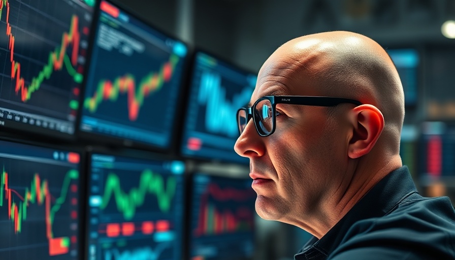 Finance expert analyzing US stocks rebound amid government shutdown, high-res.