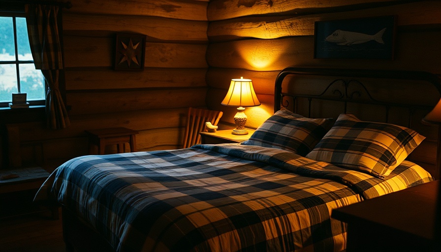 Cozy bedroom with warm lighting and rustic decor, questioning how much sleep do you really need.