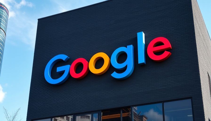 Google AI model removes watermarks depicted with Google logo on building.
