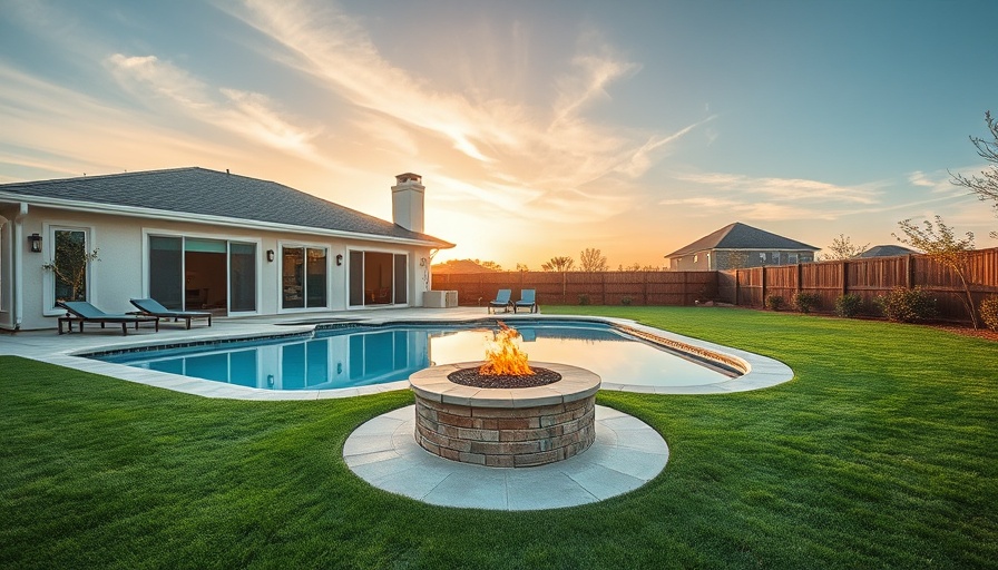 Backyard view illustrating assessed value vs market value.