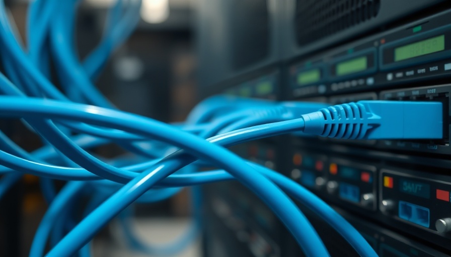 Close-up of network cables in a server room, Digital Sovereignty in Europe.