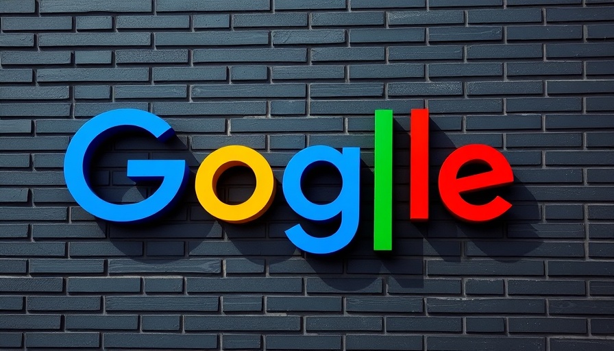 Google AI watermark removal; vibrant Google logo on brick wall.