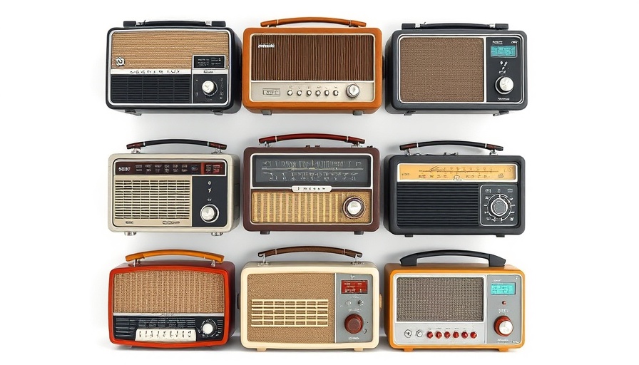 Reviving old AM radios: Collection of vintage designs.