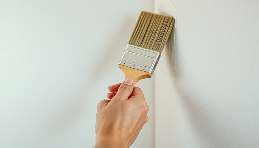 Close-up of limewash painting application on wall, limewash painting tips