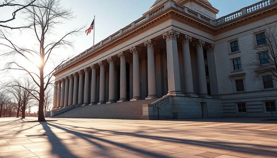Government building related to Trump administration climate grants.