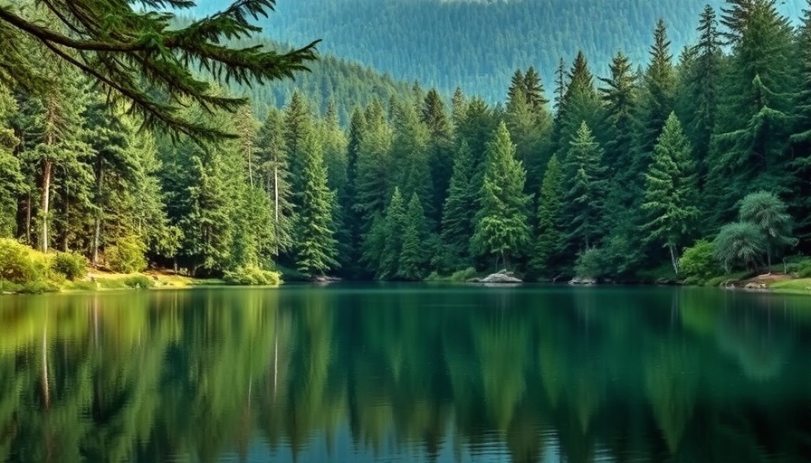 A serene forest scene in Bothell WA, showcasing unique natural beauty.