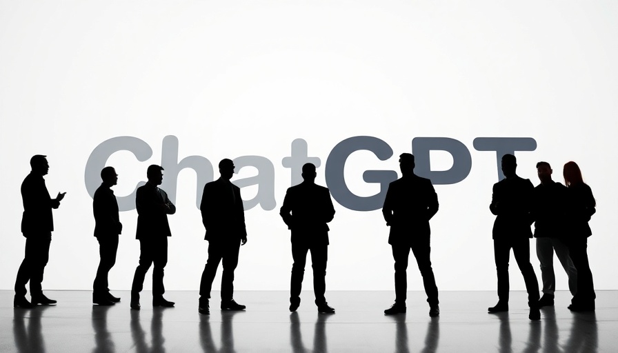 Silhouettes before ChatGPT logo, related to privacy complaint.