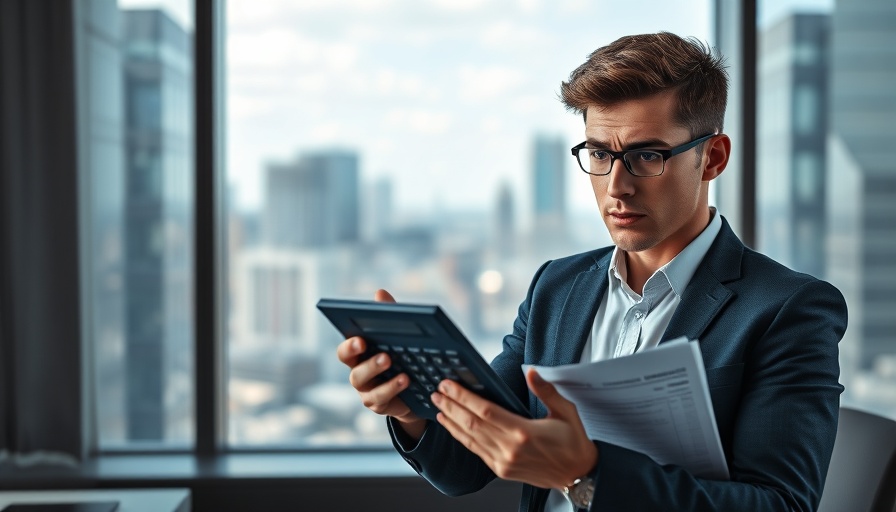 Concerned business professional understanding financial challenges in an office.