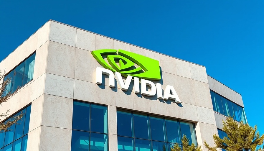 Nvidia building showcasing company's logo