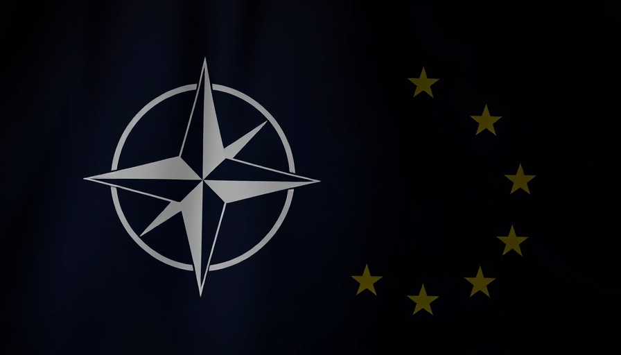 European military powers NATO replacement plan concept with symbolic imagery.