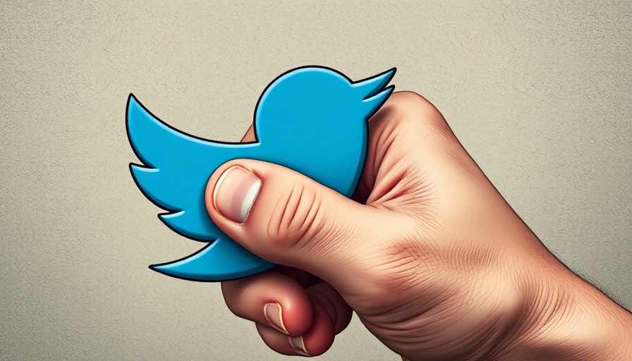 Illustration of hand gripping a blue bird symbolizing fifth estate journalism challenges.