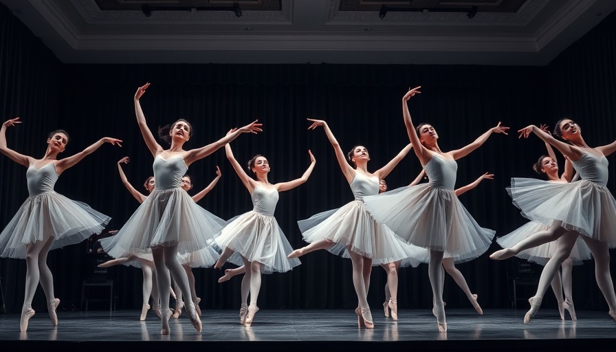 San Jose New Ballet performances with graceful ballerinas.