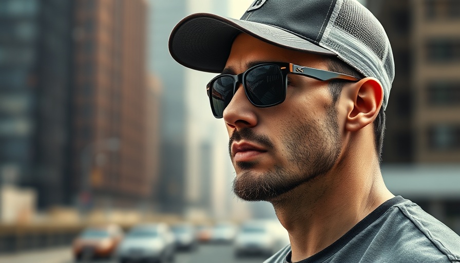 Man in cap reflecting in urban setting, Argentina Telecom Acquisition Suspension.