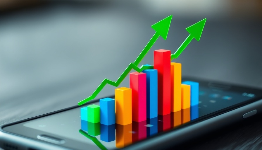 Adam Elsesser stock sale: financial graph with growth arrow.