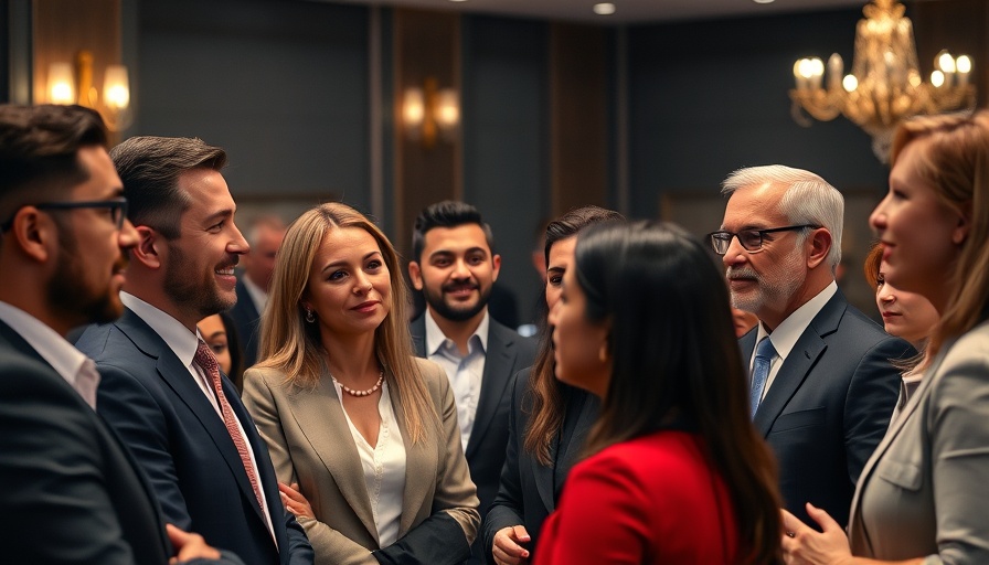 Group of professionals in discussion at a conference, Australia budget energy bill relief.
