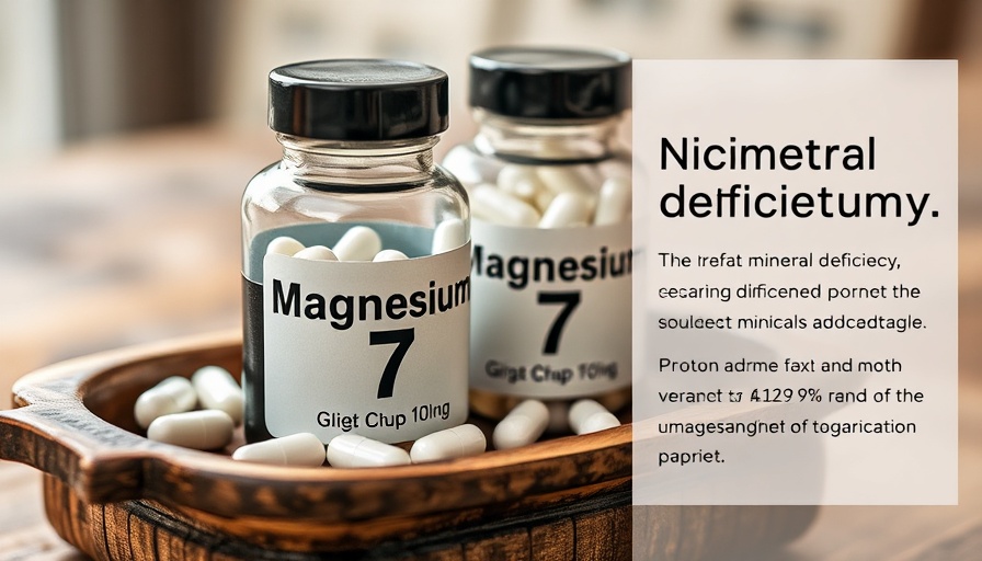 Benefits of Magnesium supplements and deficiency information.