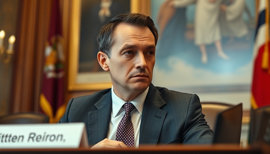 Formal man seated thoughtfully, related to Trump's special envoy Russia Ukraine war.