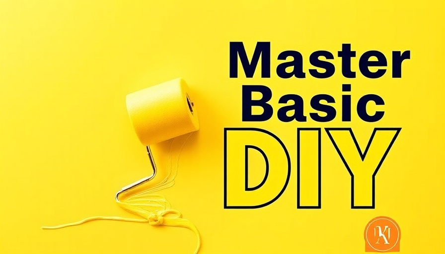 DIY home decor projects book cover with yellow paint roller