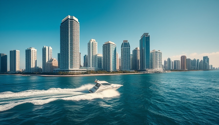 Miami skyline illustrating Florida real estate market, coastal view.
