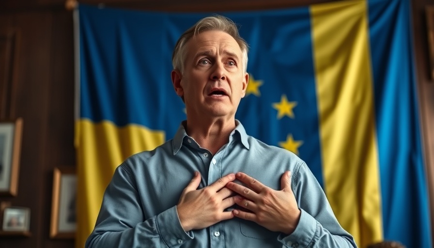 Concerned man discussing maritime ceasefire between Ukraine and Russia.