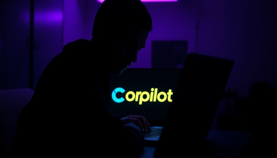 Silhouette using laptop with AI-powered deep research tools logo.