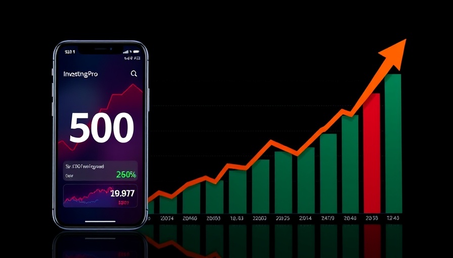Life360 stock market news on digital bar chart with smartphone.