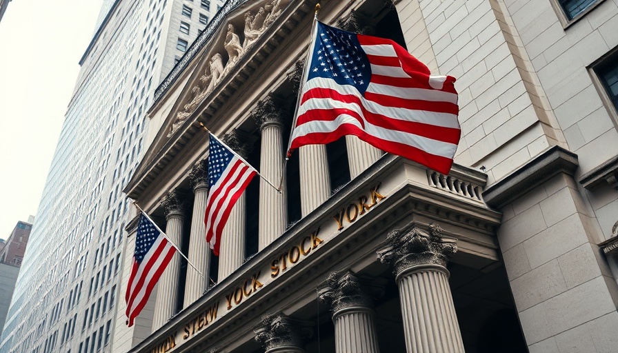 Classic New York Stock Exchange facade with flag - Aeva Technologies CEO stock sale.