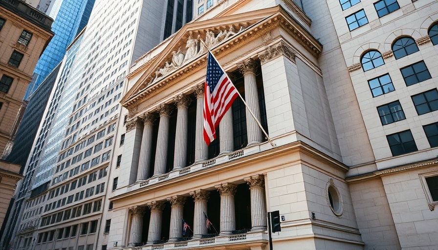 New York Stock Exchange facade symbolizing insider trading Life360 stock market news.