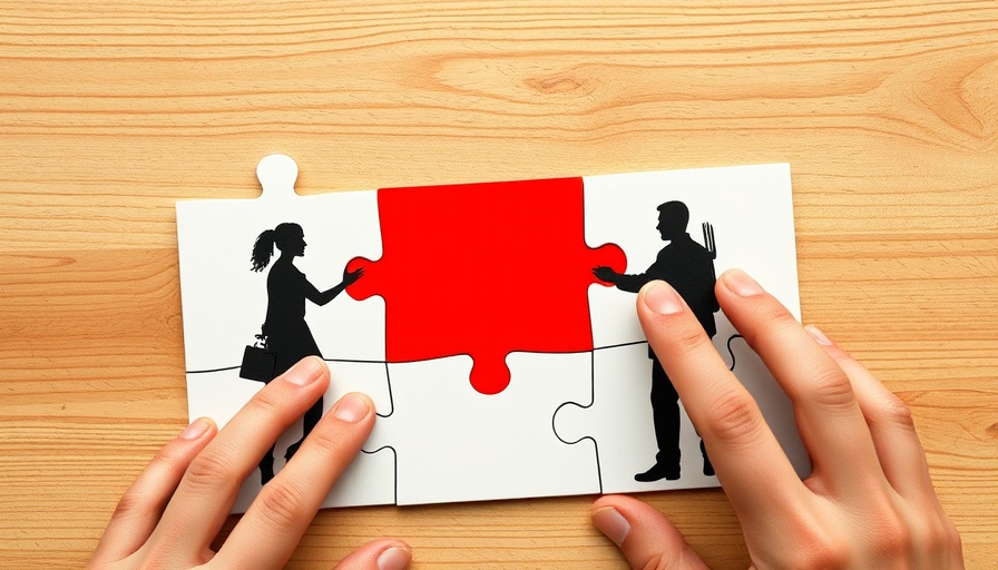 Puzzle piece integration symbolizing vertically integrated real estate.