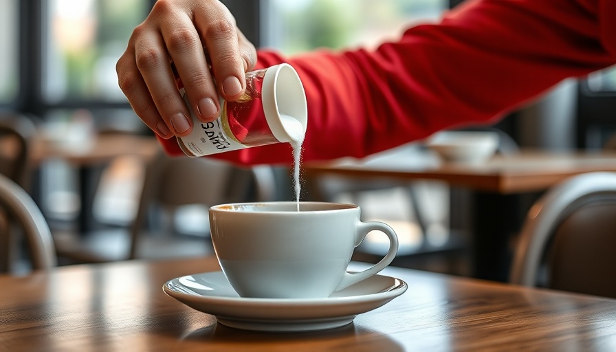Adding sucralose to coffee, exploring hunger signals.