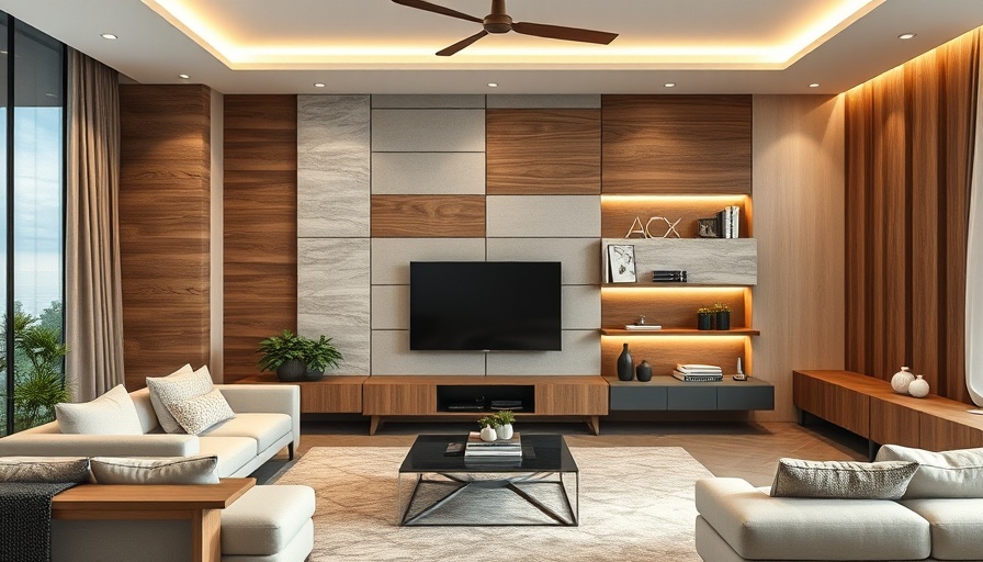 Elegant living room wall panel design ideas with modern decor.