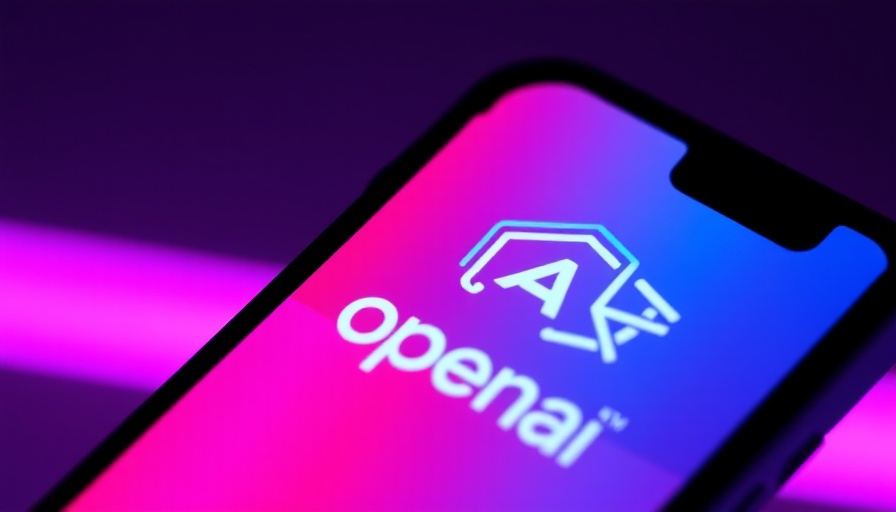 OpenAI logo on smartphone screen showcasing AI image generation advancements.