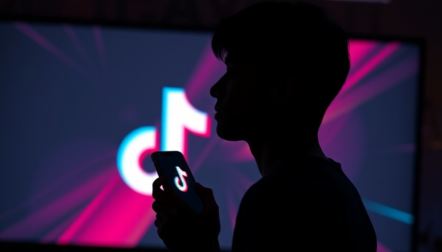 Silhouette with TikTok logo, representing TikTok Shop in Europe innovation.