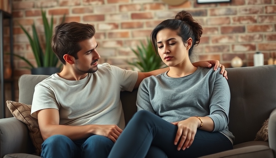 Supportive friend providing comfort to woman, financial abuse help resources.