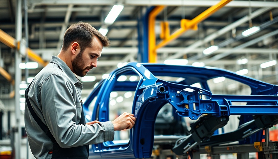 UK carmakers enhance production efficiency with automated assembly line.