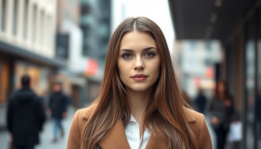 Startup Founder looking neutral outside wearing a brown coat.