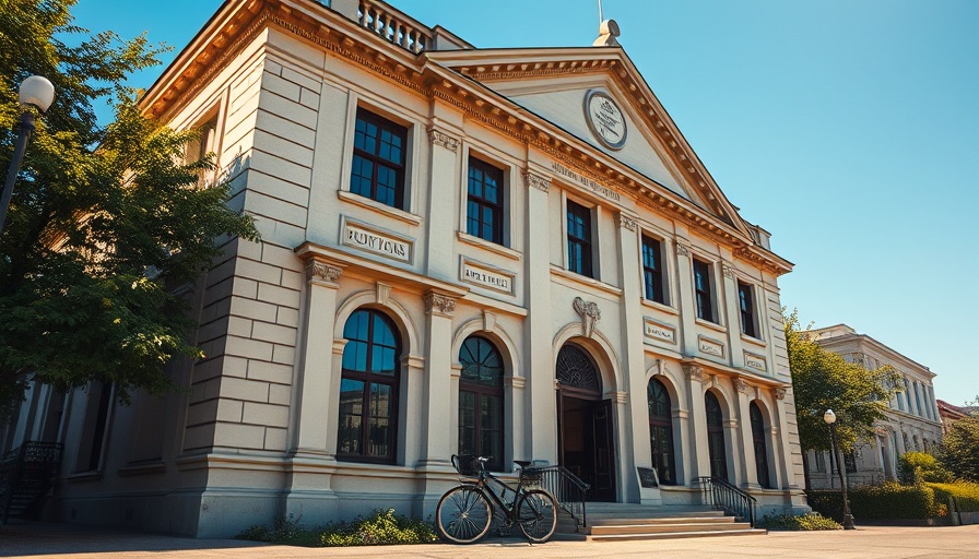 Historic civic building representing Sausalito finance director dismissal