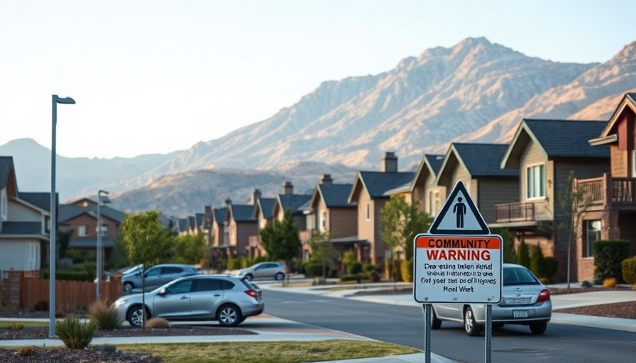 Suburban Marin County housing complex.