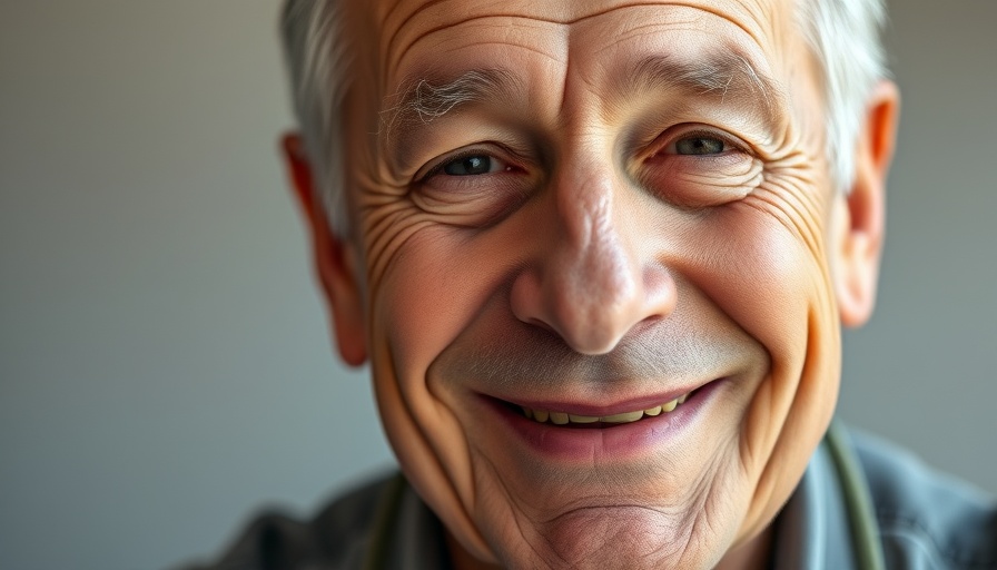Richard Chamberlain legacy in television, close-up portrait of a smiling older man.