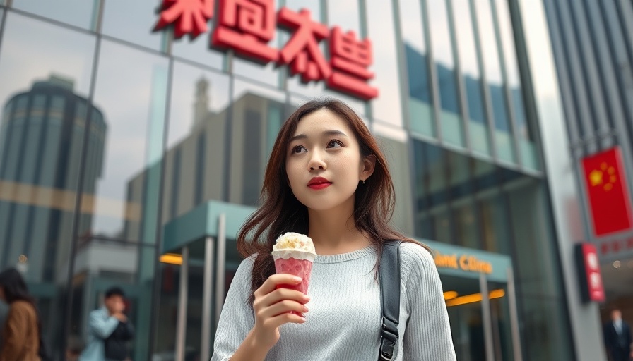 Woman outside Bank of China amid $72 billion capital injections.