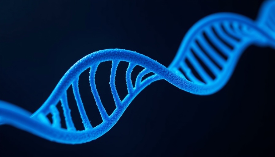 DNA double helix in AI drug discovery platform context