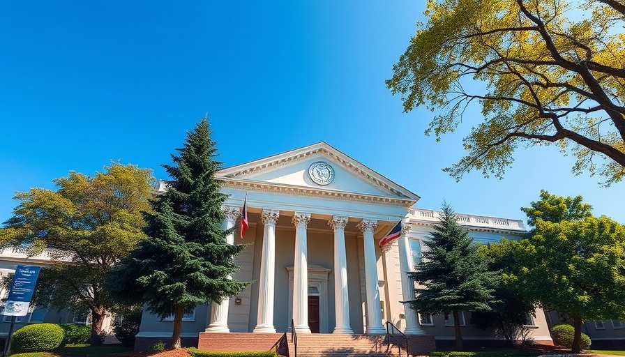 Harvard campus building representing federal grants review.